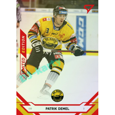 2021/22 Sportzoo TIPSPORT ELH Patrik Demel #202 Red xx/49