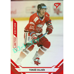2021/22 Sportzoo TIPSPORT ELH Tomáš Dujsík #130 Red xx/49