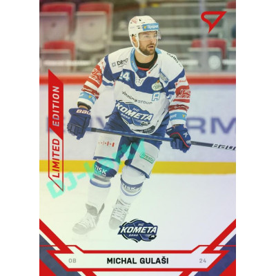 2021/22 Sportzoo TIPSPORT ELH Michal Gulaši #113 Red xx/49