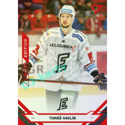2021/22 Sportzoo TIPSPORT ELH Tomáš Havlín #185 Red xx/49