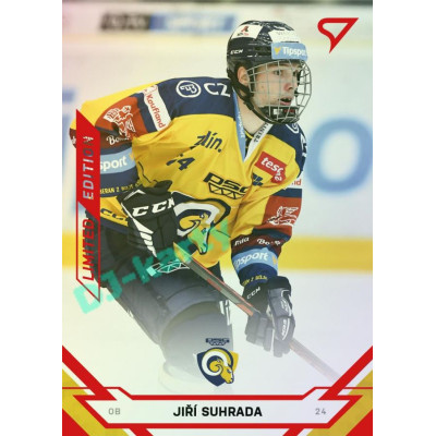 2021/22 Sportzoo TIPSPORT ELH Jiří Suhrada #222 Red xx/49
