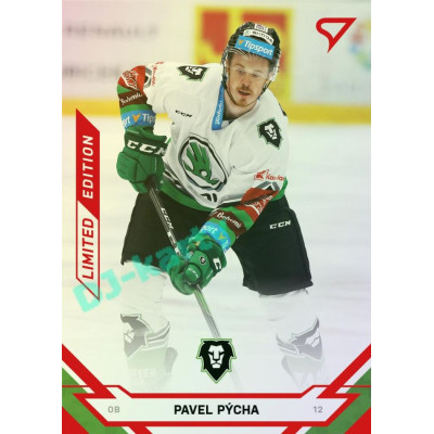 2021/22 Sportzoo TIPSPORT ELH Pavel Pýcha #61 Red xx/49
