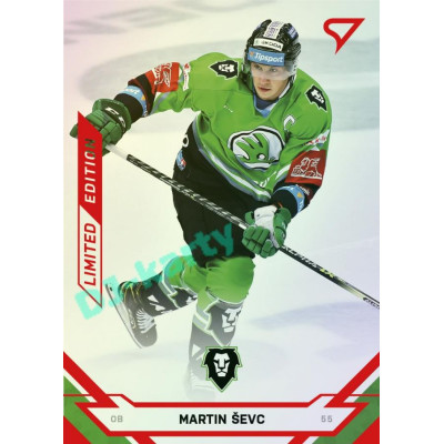 2021/22 Sportzoo TIPSPORT ELH Martin Ševc #62 Red xx/49