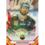 2021/22 Sportzoo TIPSPORT ELH Giorgio Estephan #206 Red xx/49