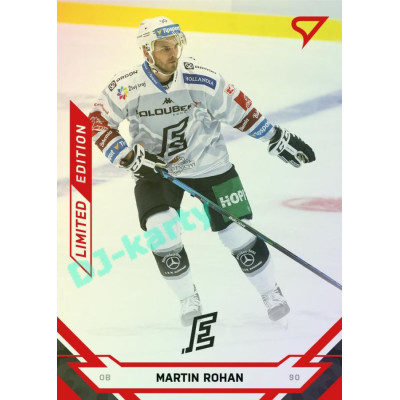 2021/22 Sportzoo TIPSPORT ELH Martin Rohan #189 Red xx/49