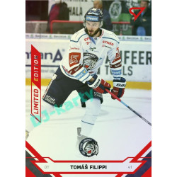 2021/22 Sportzoo TIPSPORT ELH Tomáš Filippi #29 Red xx/49