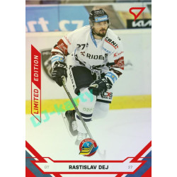 2021/22 Sportzoo TIPSPORT ELH Rastislav Dej #173 Red xx/49
