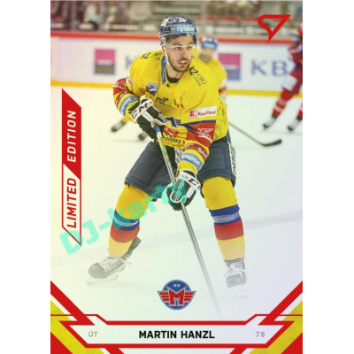 2021/22 Sportzoo TIPSPORT ELH Martin Hanzl #245 Red xx/49