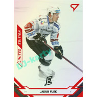 2021/22 Sportzoo TIPSPORT ELH Jakub Flek #192 Red xx/49