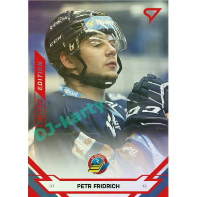 2021/22 Sportzoo TIPSPORT ELH Petr Fridrich #175 Red xx/49