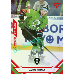 2021/22 Sportzoo TIPSPORT ELH Jakub Kotala #68 Red xx/49