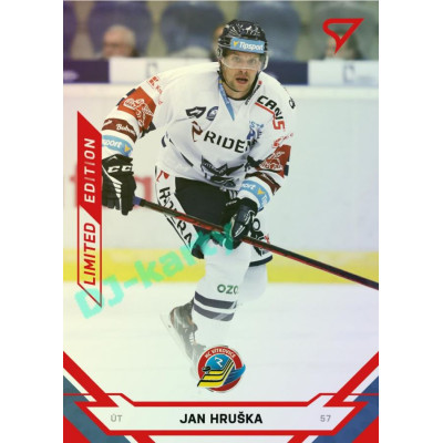 2021/22 Sportzoo TIPSPORT ELH Jan Hruška #176 Red xx/49