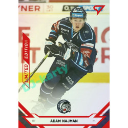2021/22 Sportzoo TIPSPORT ELH Adam Najman #33 Red xx/49