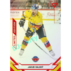 2021/22 Sportzoo TIPSPORT ELH Jakub Valský #249 Red xx/49