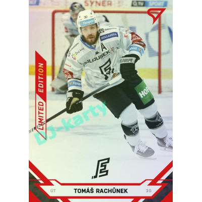2021/22 Sportzoo TIPSPORT ELH Tomáš Rachůnek #196 Red xx/49
