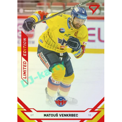 2021/22 Sportzoo TIPSPORT ELH Matouš Venkrbec #250 Red xx/49