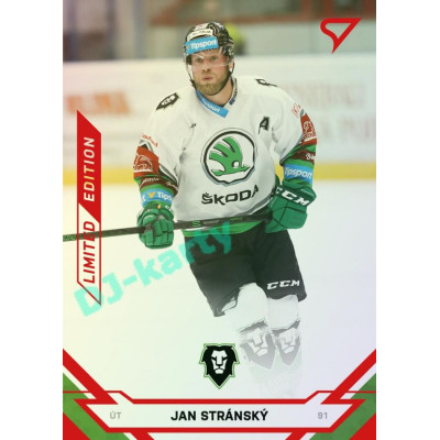 2021/22 Sportzoo TIPSPORT ELH Jan Stránský #71 Red xx/49