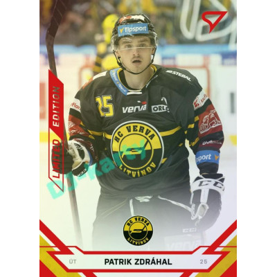 2021/22 Sportzoo TIPSPORT ELH Patrik Zdráhal #215 Red xx/49