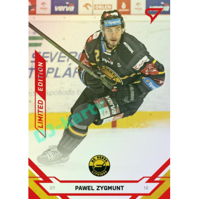 2021/22 Sportzoo TIPSPORT ELH Pawel Zygmunt #216 Red xx/49