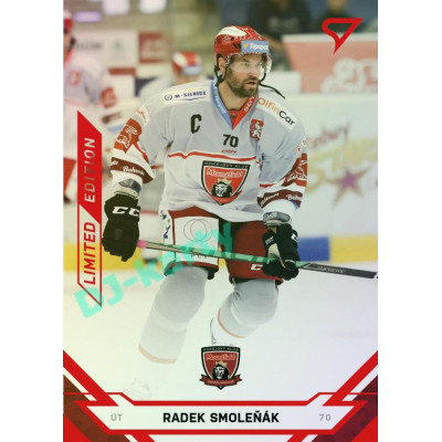 2021/22 Sportzoo TIPSPORT ELH Radek Smoleňák #90 Red xx/49