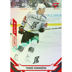 2021/22 Sportzoo TIPSPORT ELH Tomáš Vondráček #198 Red xx/49