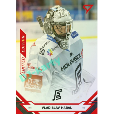 2021/22 Sportzoo TIPSPORT ELH Vladislav Habal #181 Red xx/49