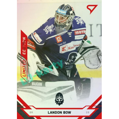 2021/22 Sportzoo TIPSPORT ELH Landon Bow #253 Red xx/49