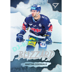 2022/23 Sportzoo ELH 1. série #BL-08 Martins Dzierkals Blizzard