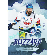 2022/23 Sportzoo ELH 1. série #BL-09 Milan Gulaš Blizzard Limited Blue xx/60