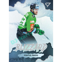 2022/23 Sportzoo ELH 1. série #BL-11 Pontus Aberg Blizzard