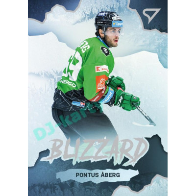 2022/23 Sportzoo ELH 1. série #BL-11 Pontus Aberg Blizzard