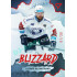 2022/23 Sportzoo ELH 1. série #BL-25 Ludwig Blomstrand Blizzard Limited Red xx/30