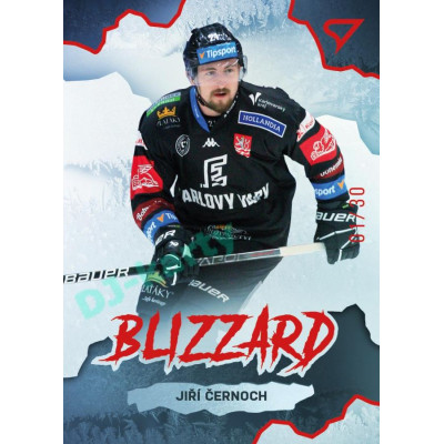 2022/23 Sportzoo ELH 1. série #BL-31 Jiří Černoch Blizzard Limited Red xx/30