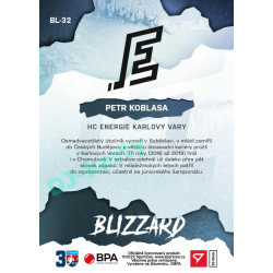 2022/23 Sportzoo ELH 1. série #BL-32 Petr Koblasa Blizzard