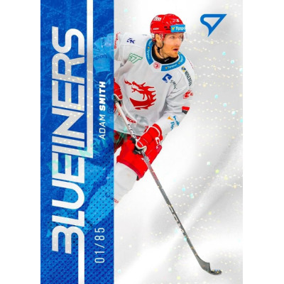 2024/25 Sportzoo ELH 1. serie #BL-03 Adam Smith Blueliners Holo Ice xx/85