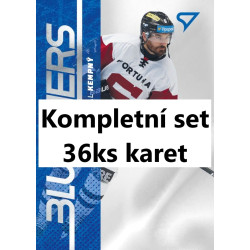 2024/25 Sportzoo ELH 1. serie kompletní set 36ks karet Blueliners