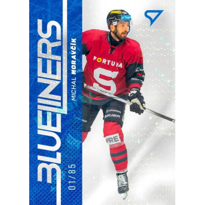 2024/25 Sportzoo ELH 1. serie #BL-09 Michal Moravčík Blueliners Holo Ice xx/85