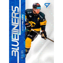 2024/25 Sportzoo ELH 1. serie #BL-11 Adam Polášek Blueliners Holo Ice xx/85