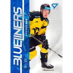 2024/25 Sportzoo ELH 1. serie #BL-12 Kristaps Zile Blueliners Holo Ice xx/85