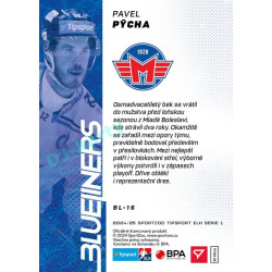 2024/25 Sportzoo ELH 1. serie #BL-16 Pavel Pýcha Blueliners