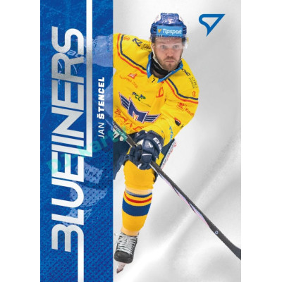 2024/25 Sportzoo ELH 1. serie #BL-17 Jan Štencel Blueliners
