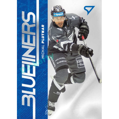 2024/25 Sportzoo ELH 1. serie #BL-29 Michal Plutnar Blueliners
