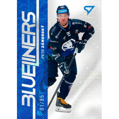 2024/25 Sportzoo ELH 1. serie #BL-32 Petr Zámorský Blueliners Holo Ice xx/85