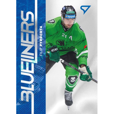 2024/25 Sportzoo ELH 1. serie #BL-34 Filip Pyrochta Blueliners