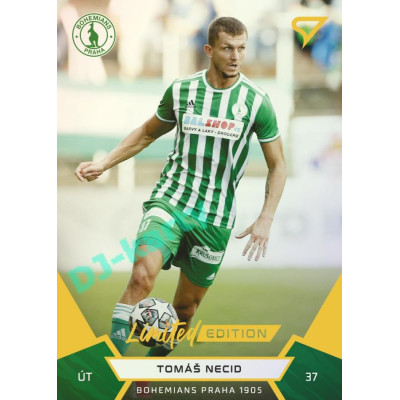 2021/22 Sportzoo Fortuna Liga 2. série #225 Tomáš Necid Gold xx/99