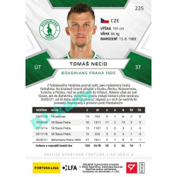 2021/22 Sportzoo Fortuna Liga 2. série #225 Tomáš Necid