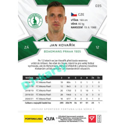 2021/22 Sportzoo Fortuna Liga Jan Kovařík #35