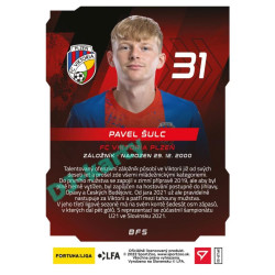 2021/22 Sportzoo Fortuna Liga 2. série #BF5 Pavel Šulc BRIGHT FUTURE