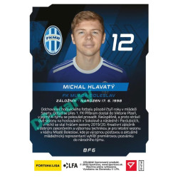 2021/22 Sportzoo Fortuna Liga 2. série #BF6 Michal Hlavatý BRIGHT FUTURE