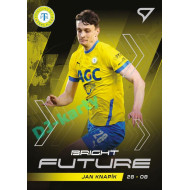 2021/22 Sportzoo Fortuna Liga 2. série #BF7 Jan Knapík BRIGHT FUTURE